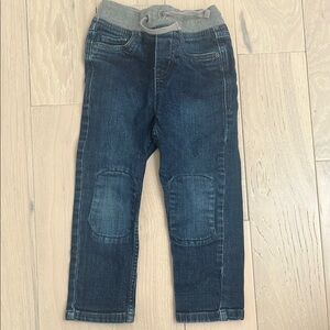 Hanna Andersson Jeans with Elastic Waist and Reinforced Knees Slim 4